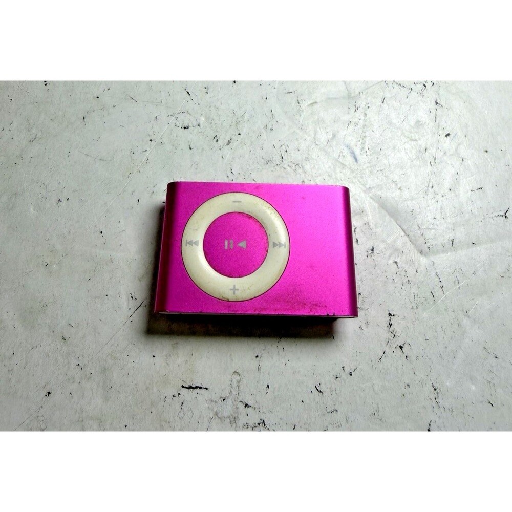 Apple iPod Shuffle 2nd Gen A1204 1GB Pink MP3 Player Tested